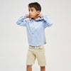 <span class="grassetto"> CAMICIA </span> Regular Celeste Boy